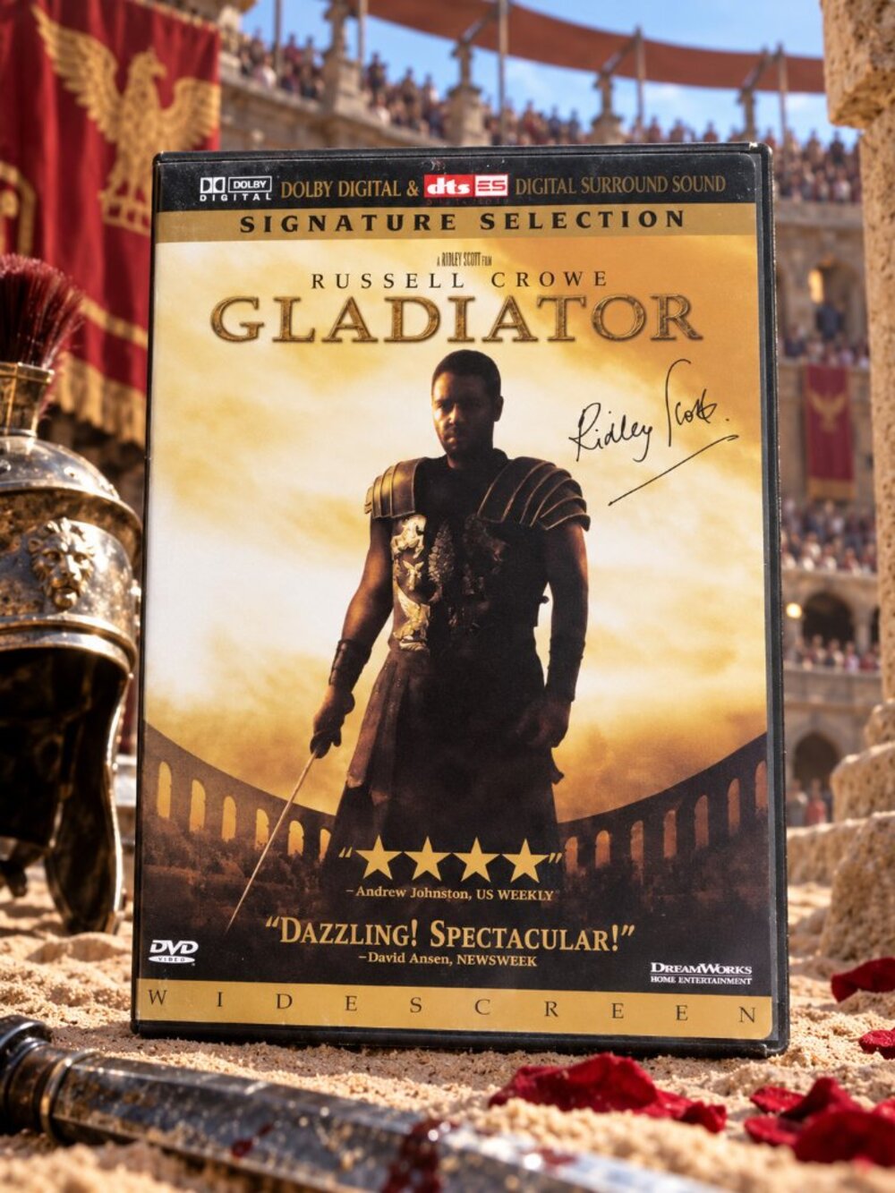 Gladiator (2-DVD Set, Region 1) Very Good condition from personal collection!